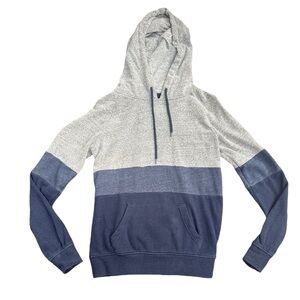 Zine (PacSun) striped color block hoodie size S
